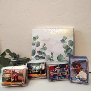 Two complete Pro Set NHRA trading cards drag racing 1991 and 1992